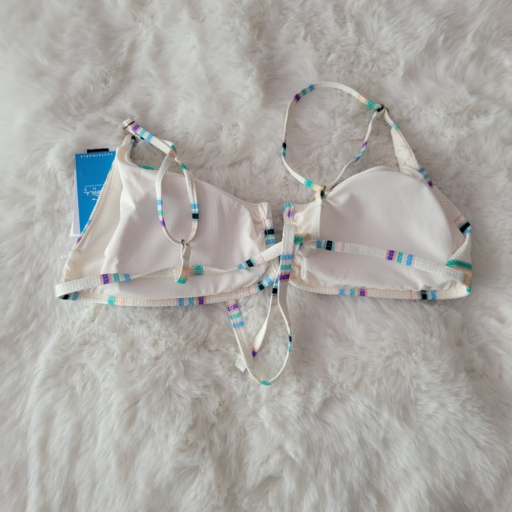 🪁O'NEILL LOWTIDE PIQUE DOHENY V-WIRE BRALETTE TOP SIZE XXL - Picture 9 of 9